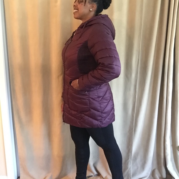 NWT Lane Bryant Eco-Plume Packable Puffer Jacket 10/12W - Picture 8 of 16